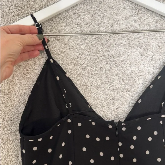 Zara Polka Dot Maxi Dress - Medium - Picture 7 of 11